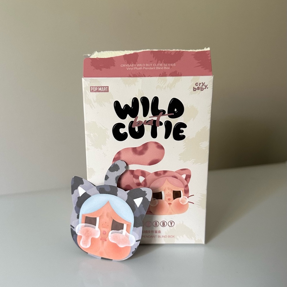 NWT Pop Mart Wild Cutie Cry Baby Denim Cutie Blind Box